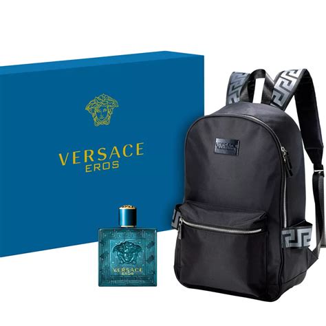 versace eros with backpack|versace eros gift set.